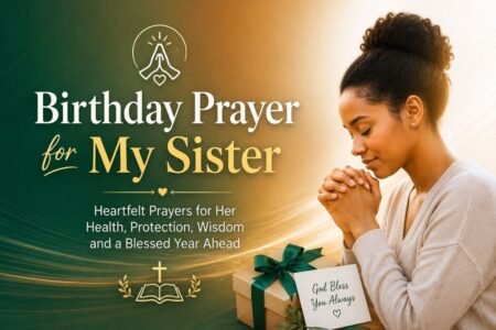 birthday prayer for my sister