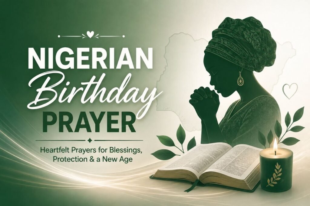 Nigerian birthday prayer for a new age